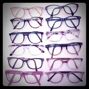 12 sets of Eyeglasses